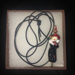 Handmade bead necklace by Alaskan artist.  2 1/2”